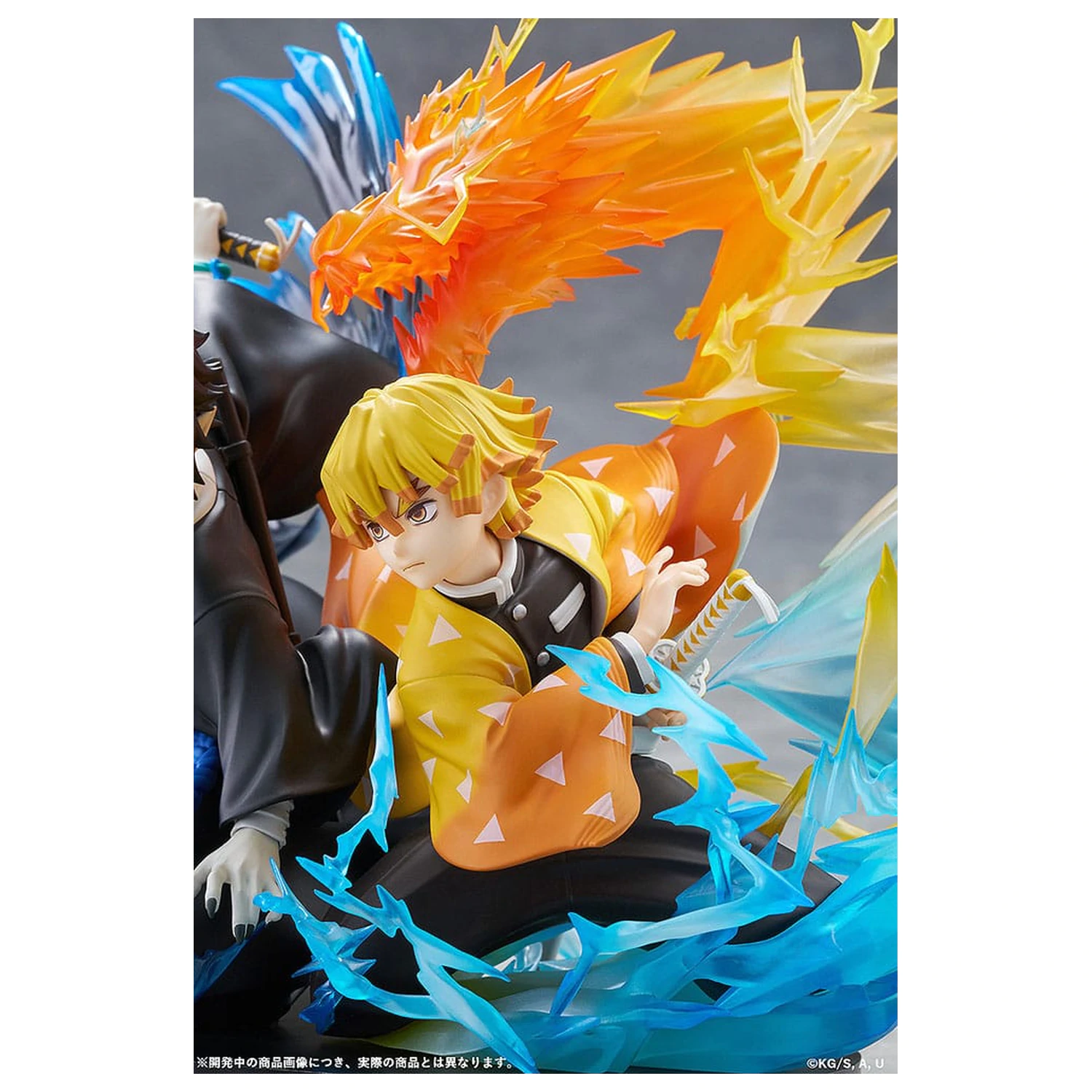 Demon Slayer: Kimetsu no Yaiba PVC Statua Zenitsu Agatsuma & Kaigaku 15 cm fotografija proizvoda
