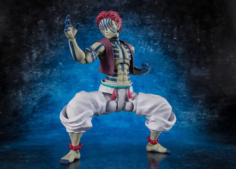 Demon Slayer: Kimetsu no Yaiba S.H.Figuarts akcijska figura Akaza 15 cm fotografija proizvoda