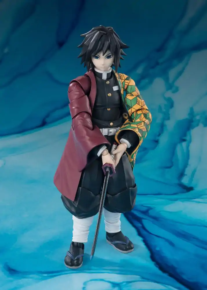 Demon Slayer: Kimetsu no Yaiba S.H. Figuarts akcijska figura Giyu Tomioka 15 cm fotografija proizvoda