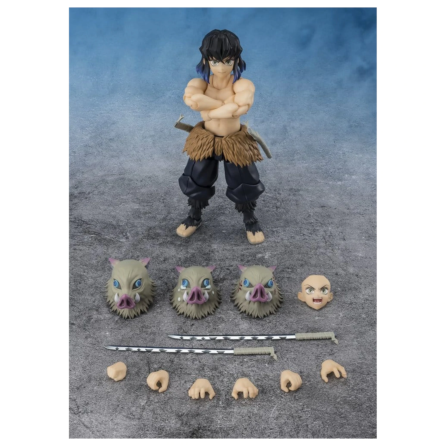 Demon Slayer: Kimetsu no Yaiba S.H. Figuarts Akcijska figura Inosuke Hashibira 14 cm fotografija proizvoda