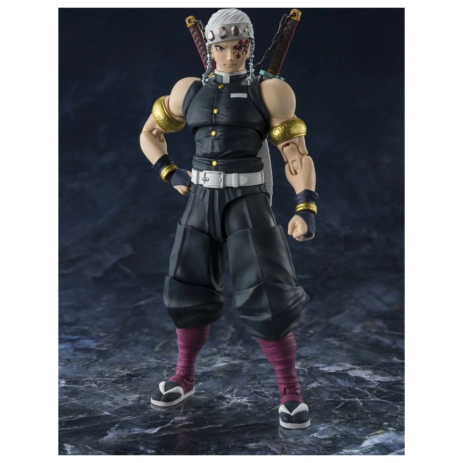 Demon Slayer: Kimetsu no Yaiba S.H.Figuarts akcijska figura Uzui Tengen 17 cm fotografija proizvoda