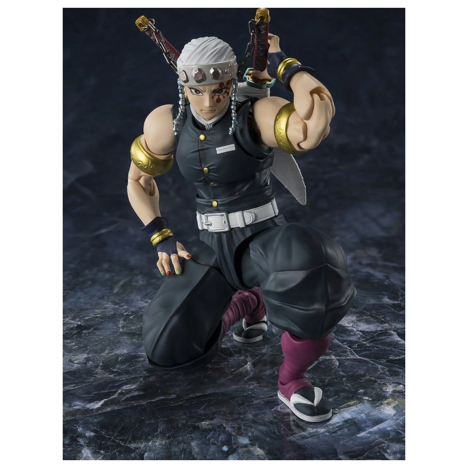 Demon Slayer: Kimetsu no Yaiba S.H.Figuarts akcijska figura Uzui Tengen 17 cm fotografija proizvoda