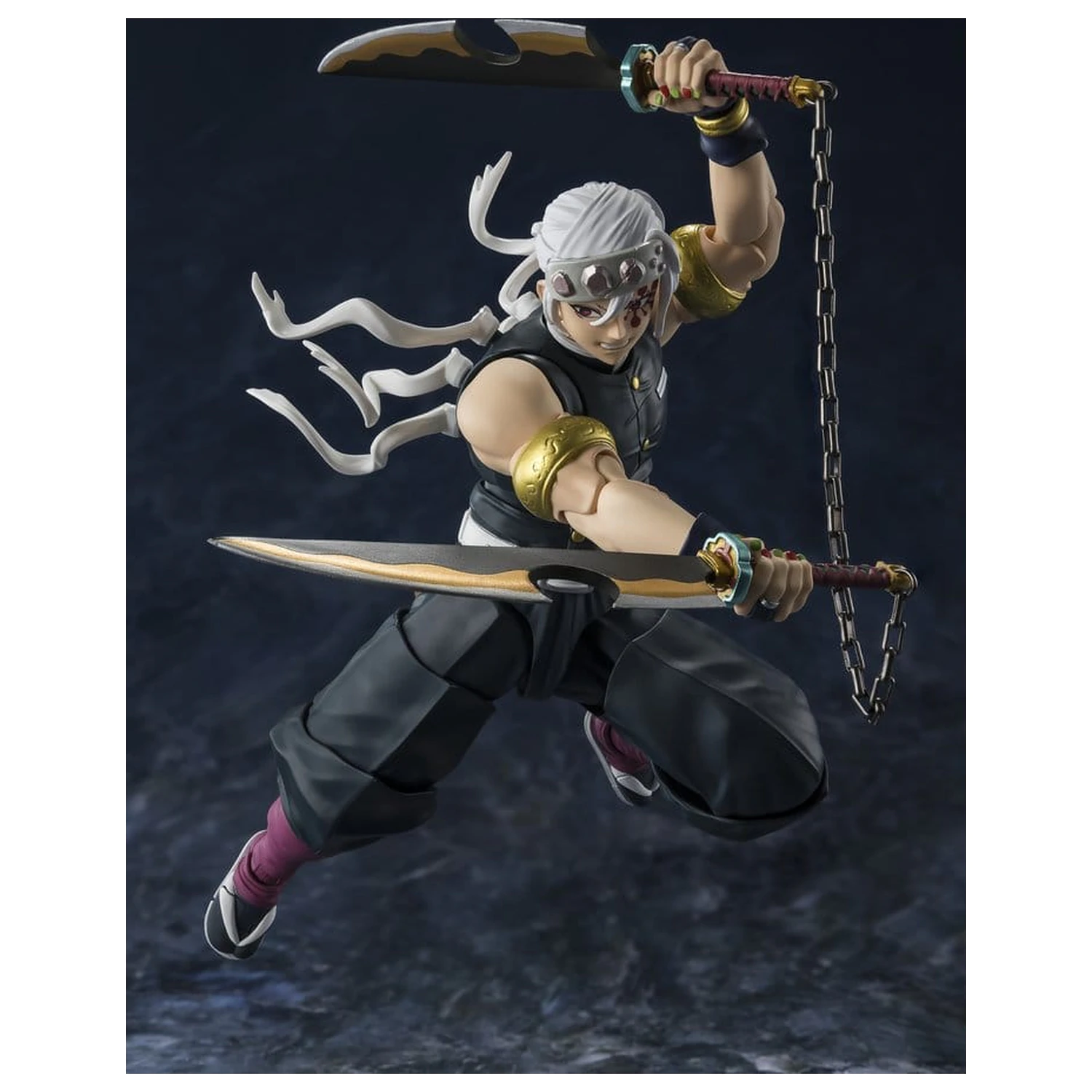 Demon Slayer: Kimetsu no Yaiba S.H.Figuarts akcijska figura Uzui Tengen 17 cm fotografija proizvoda
