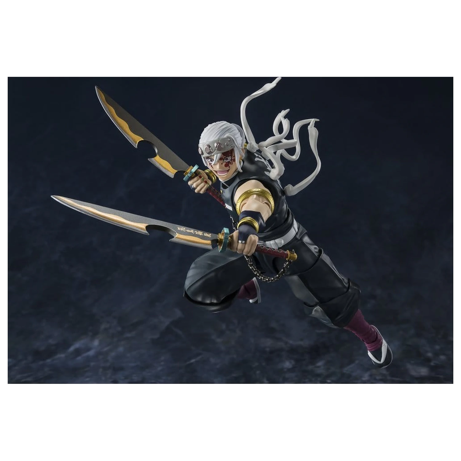Demon Slayer: Kimetsu no Yaiba S.H.Figuarts akcijska figura Uzui Tengen 17 cm fotografija proizvoda