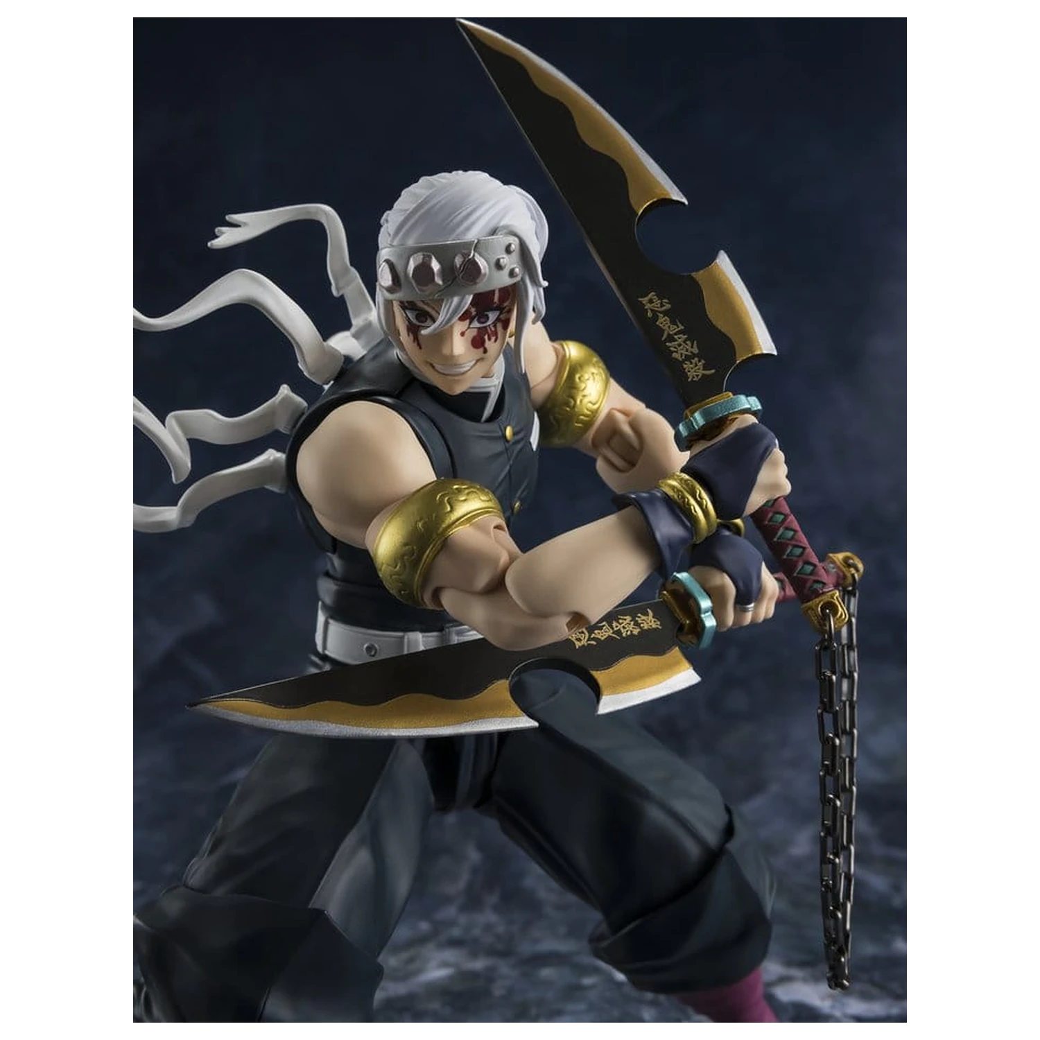 Demon Slayer: Kimetsu no Yaiba S.H.Figuarts akcijska figura Uzui Tengen 17 cm fotografija proizvoda