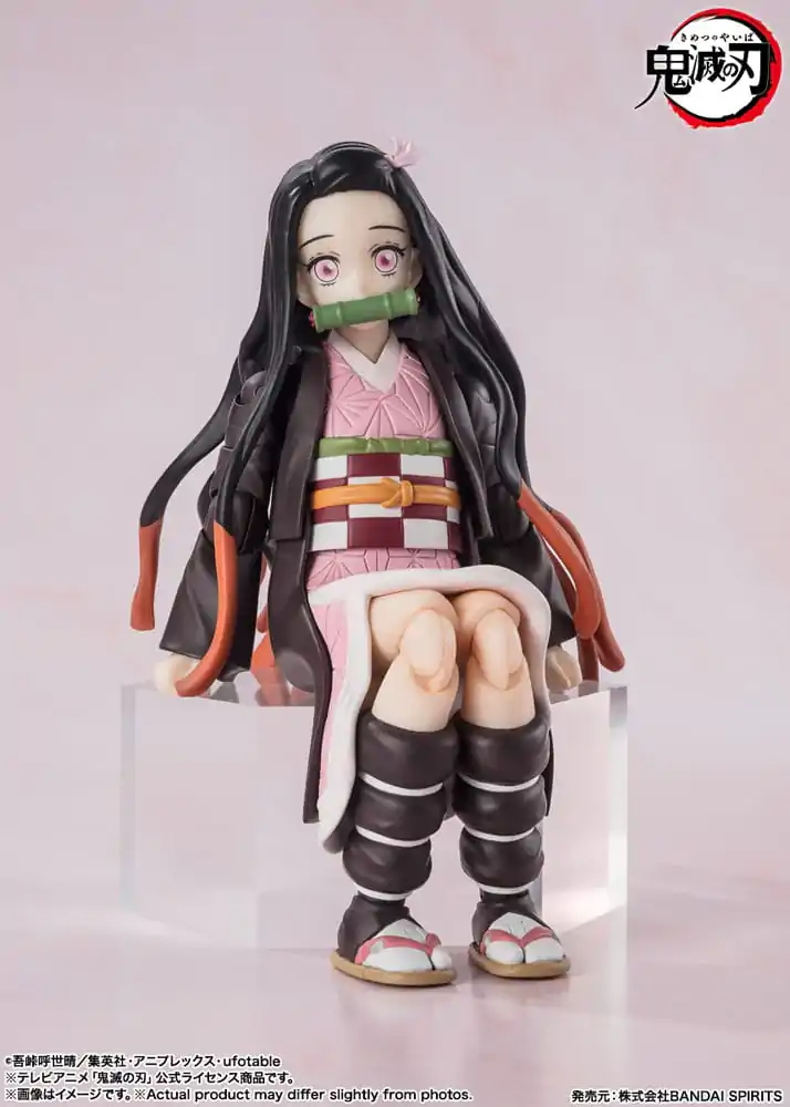 Demon Slayer: Kimetsu no Yaiba S.H. Figuarts akcijska figura Nezuko Kamado 13 cm fotografija proizvoda