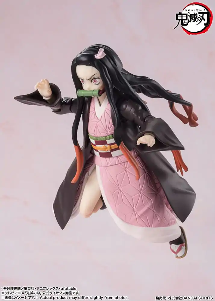 Demon Slayer: Kimetsu no Yaiba S.H. Figuarts akcijska figura Nezuko Kamado 13 cm fotografija proizvoda