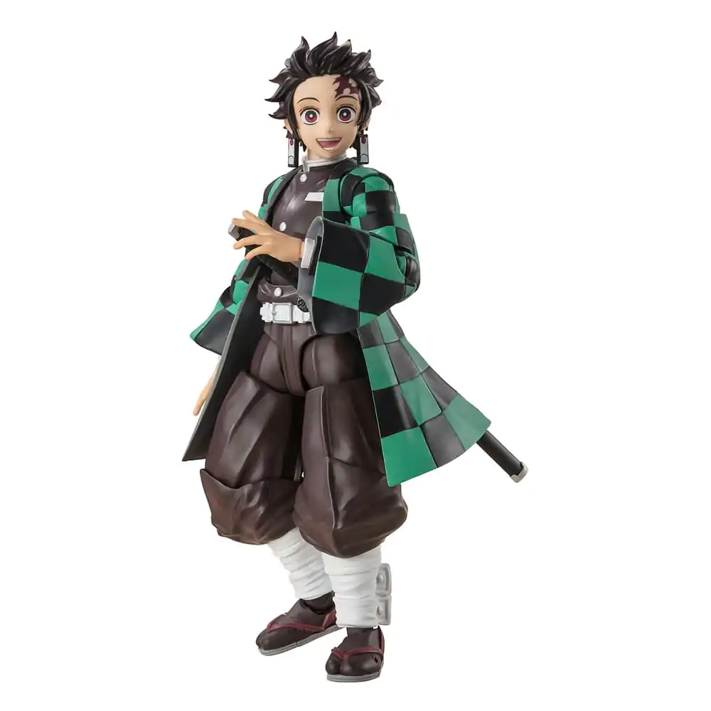 Demon Slayer: Kimetsu no Yaiba S.H. Figuarts akcijska figura Tanjiro Kamado 14 cm fotografija proizvoda