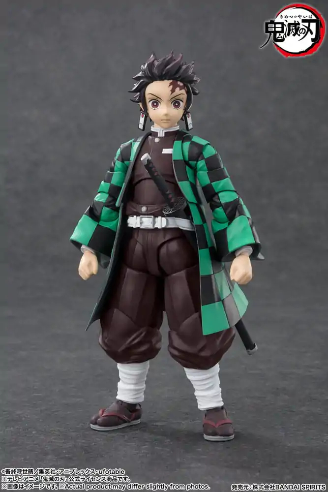 Demon Slayer: Kimetsu no Yaiba S.H. Figuarts akcijska figura Tanjiro Kamado 14 cm fotografija proizvoda