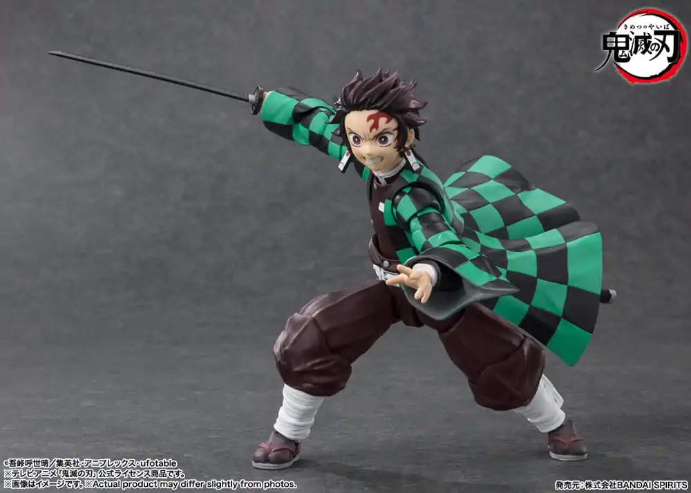 Demon Slayer: Kimetsu no Yaiba S.H. Figuarts akcijska figura Tanjiro Kamado 14 cm fotografija proizvoda