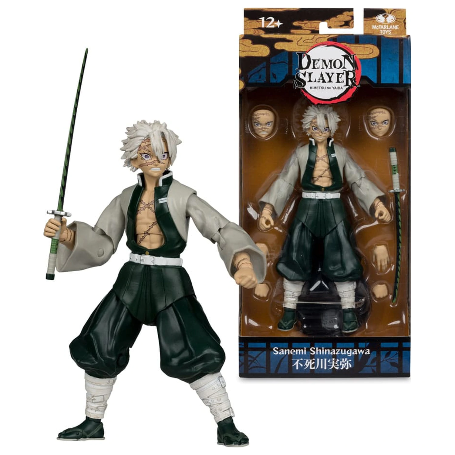 Demon Slayer: Kimetsu no Yaiba akcijska figura Sanemi Shinazugawa 17 cm fotografija proizvoda