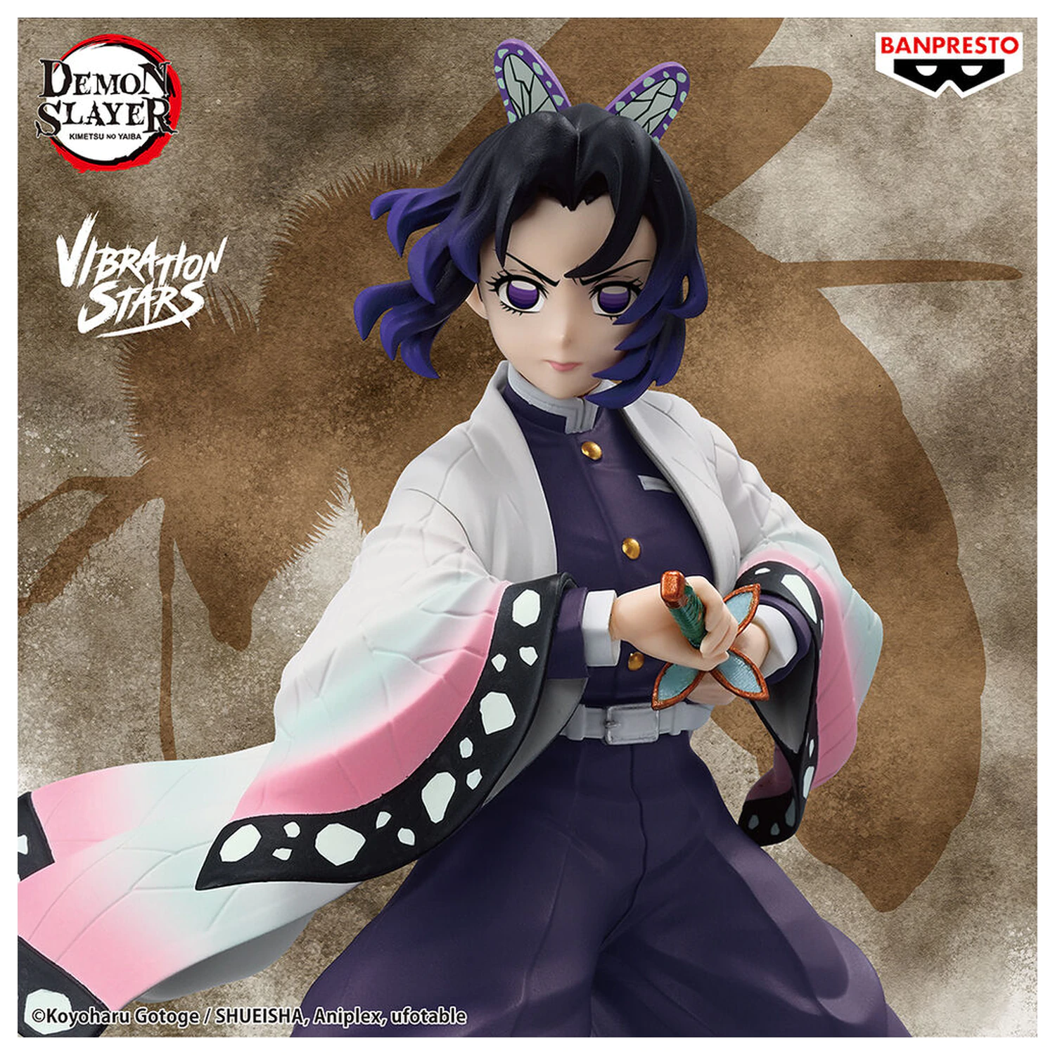 Demon Slayer Kimetsu no Yaiba Shinobu Kocho Vibration Stars figura 14 cm fotografija proizvoda