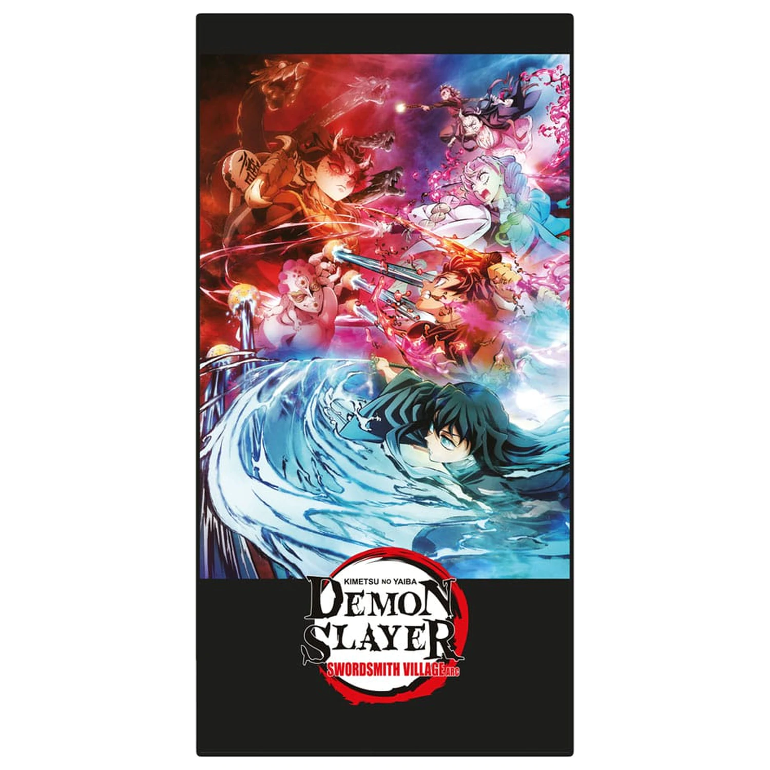 Demon Slayer: Kimetsu no Yaiba ručnik Swordsmith Village Arc 03 150 x 75 cm fotografija proizvoda