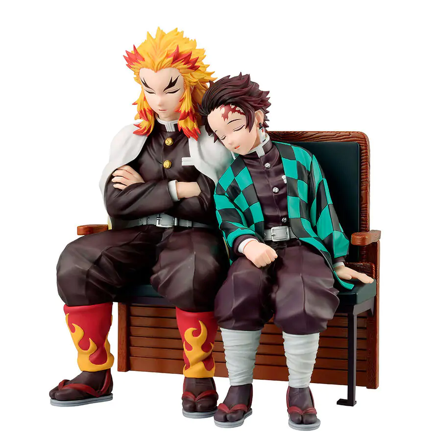 Demon Slayer Kimetsu no Yaiba Tanjiro Kamado & Kyojuro Rengoku Locus Ichibansho figure 15 cm fotografija proizvoda