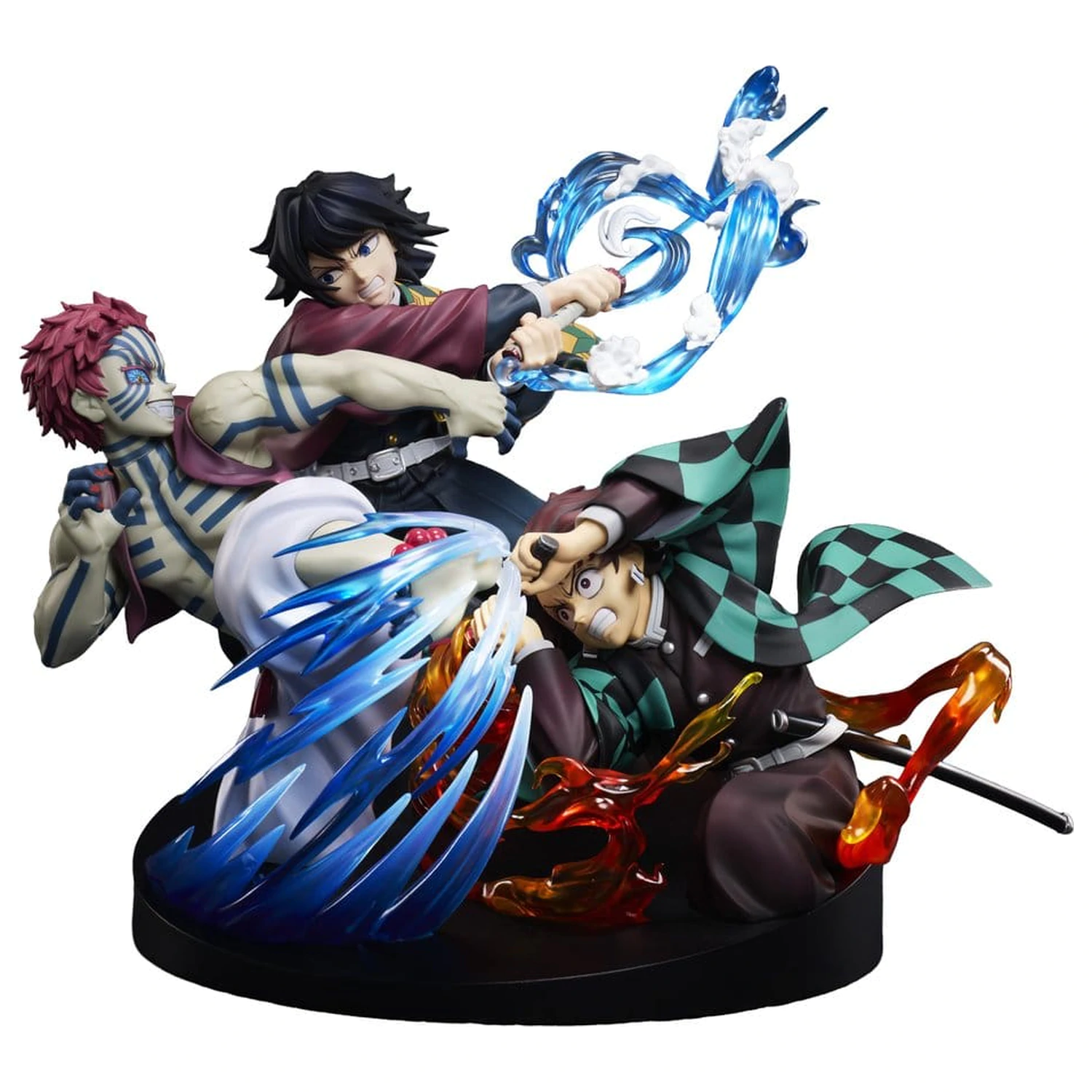 Demon Slayer: Kimetsu no Yaiba PVC figure Tanjiro Kamado & Giyu Tomioka & Akaza 13 cm fotografija proizvoda