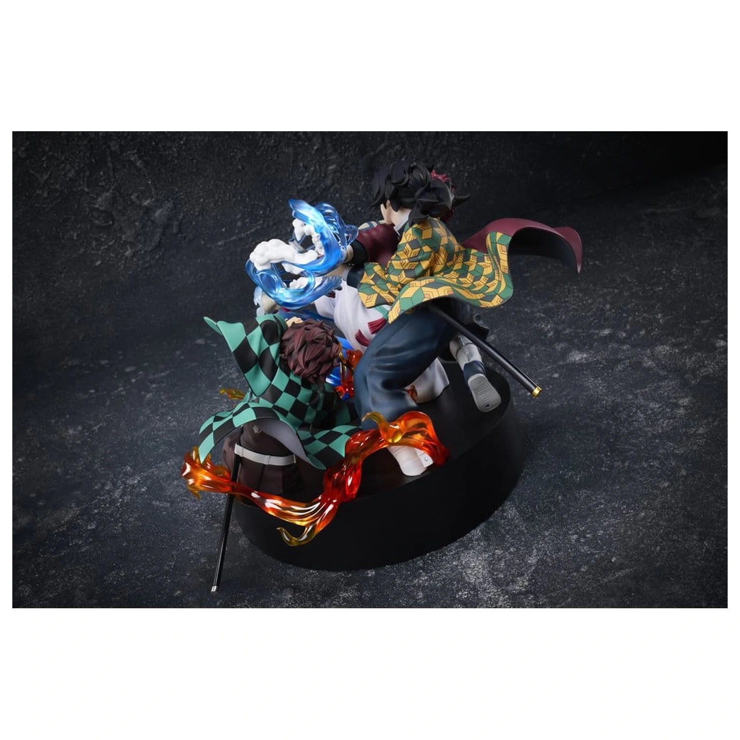 Demon Slayer: Kimetsu no Yaiba PVC figure Tanjiro Kamado & Giyu Tomioka & Akaza 13 cm fotografija proizvoda