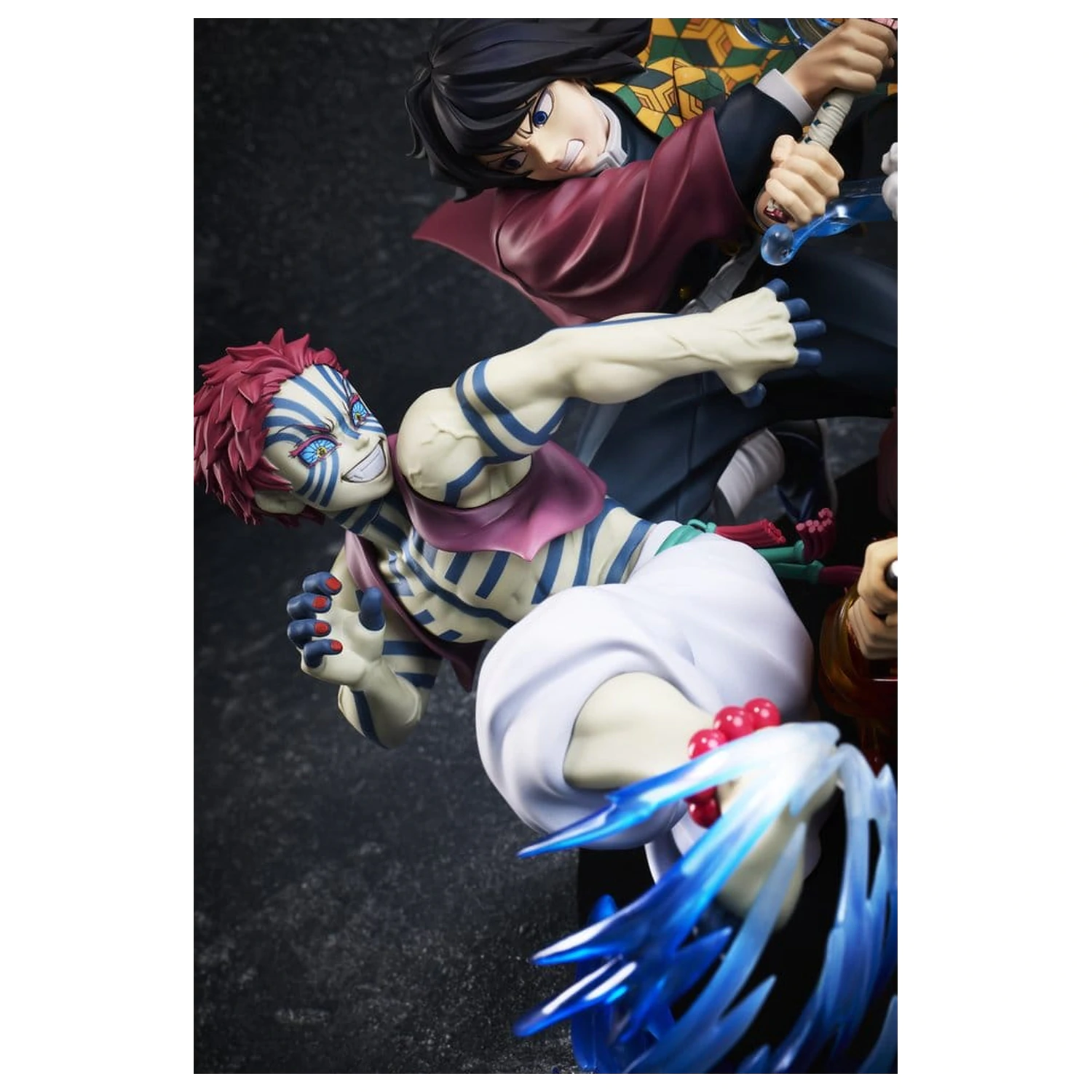 Demon Slayer: Kimetsu no Yaiba PVC figure Tanjiro Kamado & Giyu Tomioka & Akaza 13 cm fotografija proizvoda