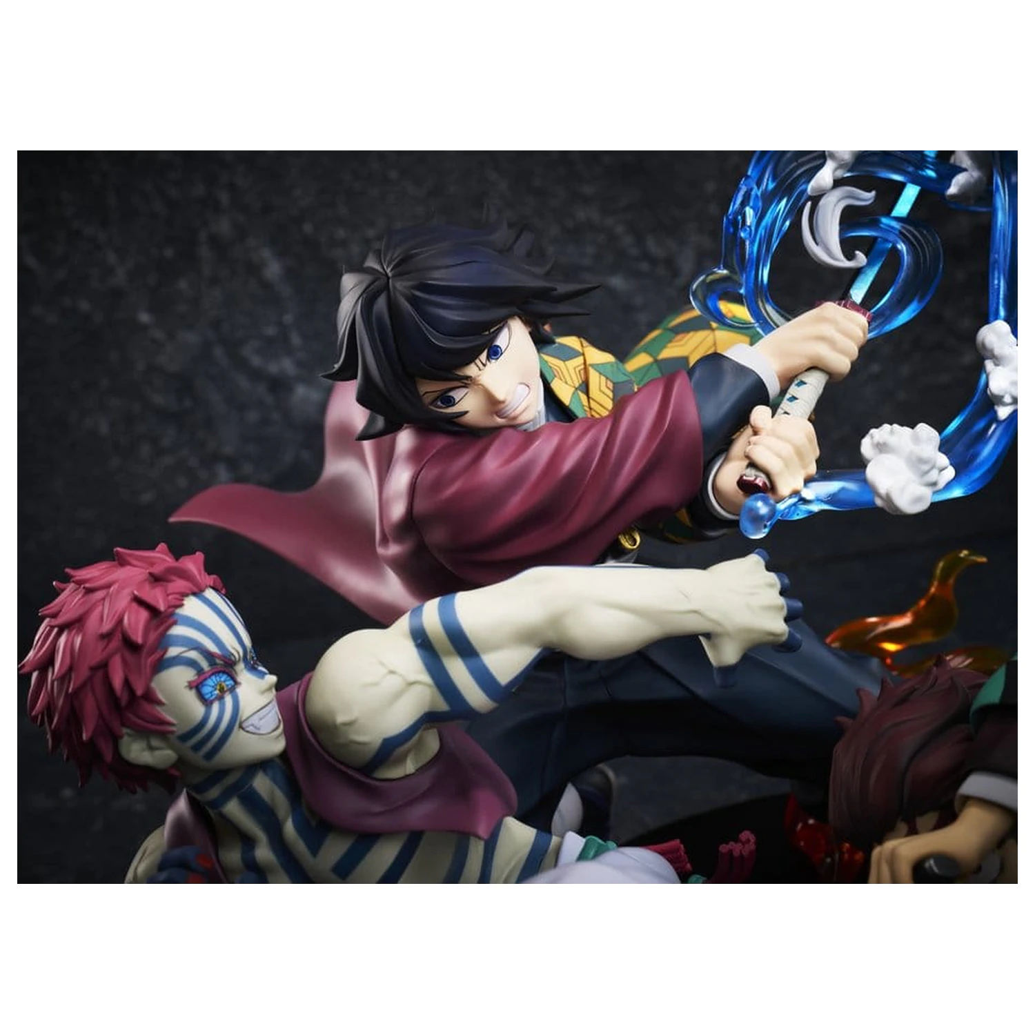 Demon Slayer: Kimetsu no Yaiba PVC figure Tanjiro Kamado & Giyu Tomioka & Akaza 13 cm fotografija proizvoda