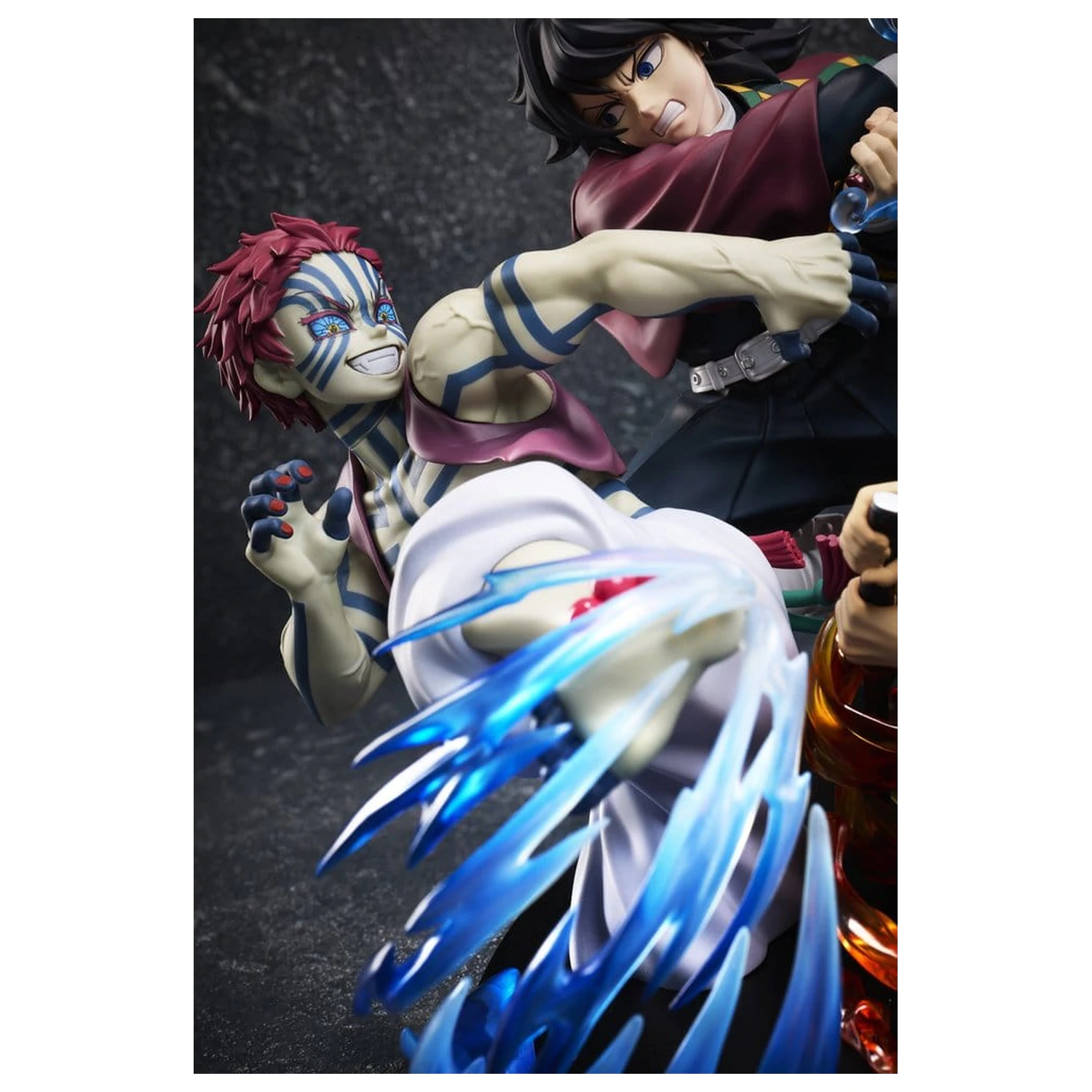Demon Slayer: Kimetsu no Yaiba PVC figure Tanjiro Kamado & Giyu Tomioka & Akaza 13 cm fotografija proizvoda