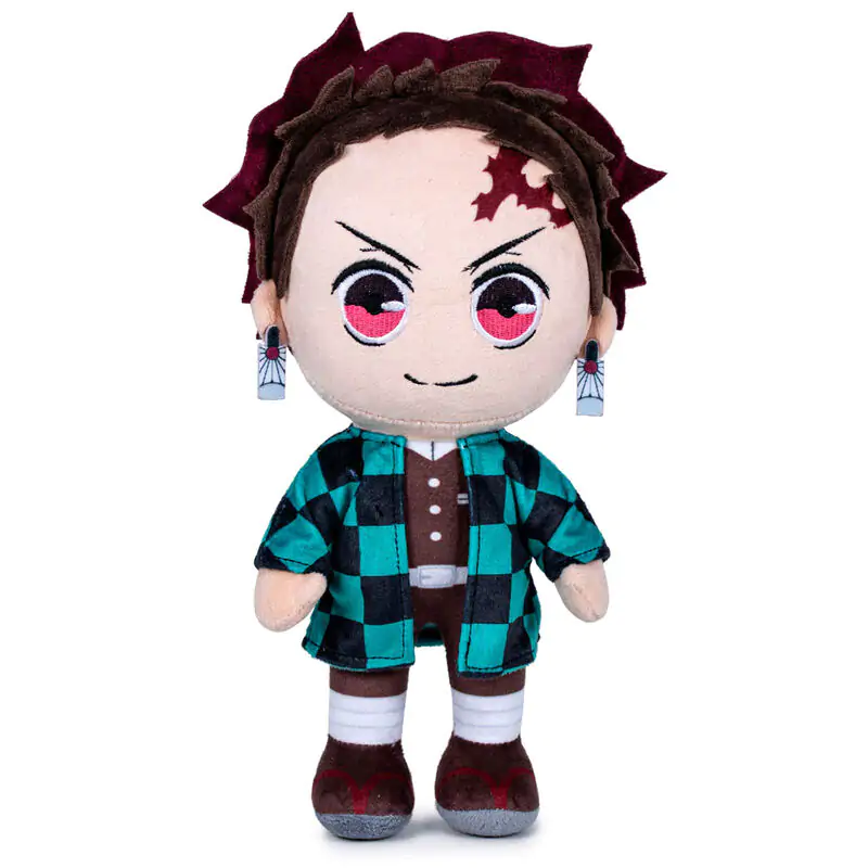 Demon Slayer Kimetsu no Yaiba Tanjiro Kamado plišana igračka 27 cm fotografija proizvoda