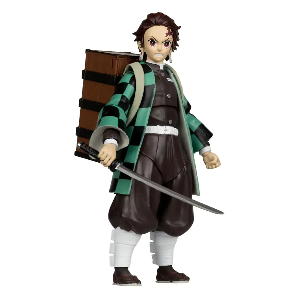 Demon Slayer: Kimetsu no Yaiba akcijska figura Tanjiro Kamado (s Nezuko kutijom) (Sezona 3) 18 cm fotografija proizvoda