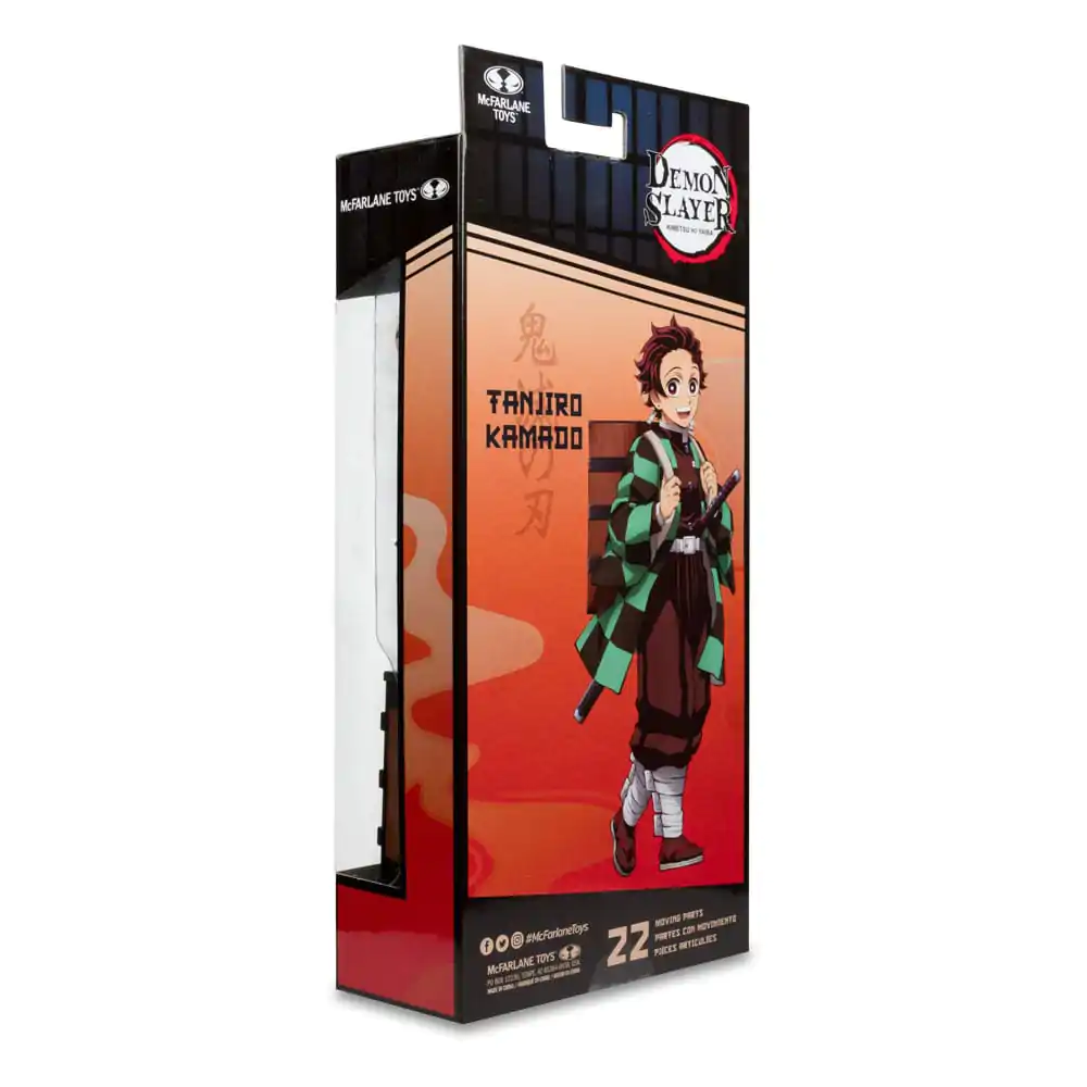 Demon Slayer: Kimetsu no Yaiba akcijska figura Tanjiro Kamado (s Nezuko kutijom) (Sezona 3) 18 cm fotografija proizvoda