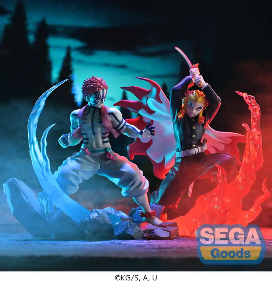 Demon Slayer: Kimetsu no Yaiba Xross Link Anime PVC kip Kyojuro Rengoku 15 cm fotografija proizvoda