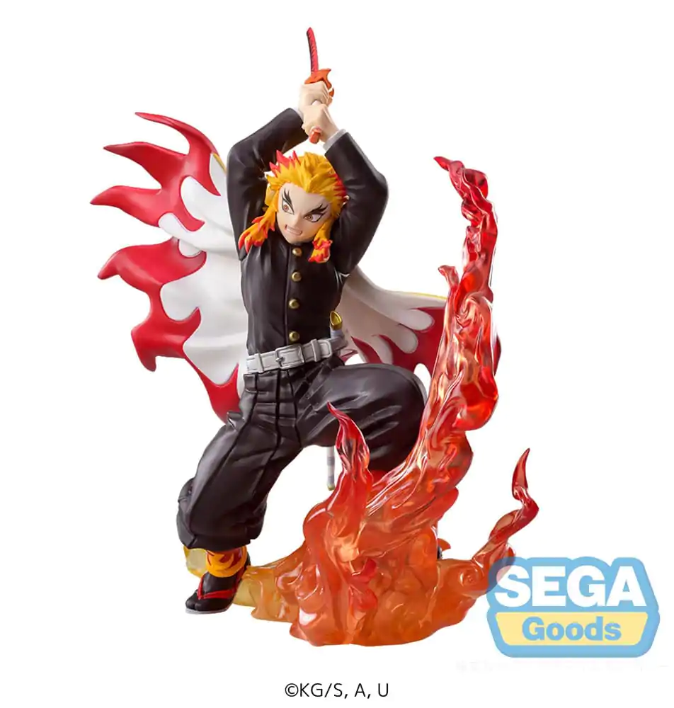 Demon Slayer: Kimetsu no Yaiba Xross Link Anime PVC kip Kyojuro Rengoku 15 cm fotografija proizvoda