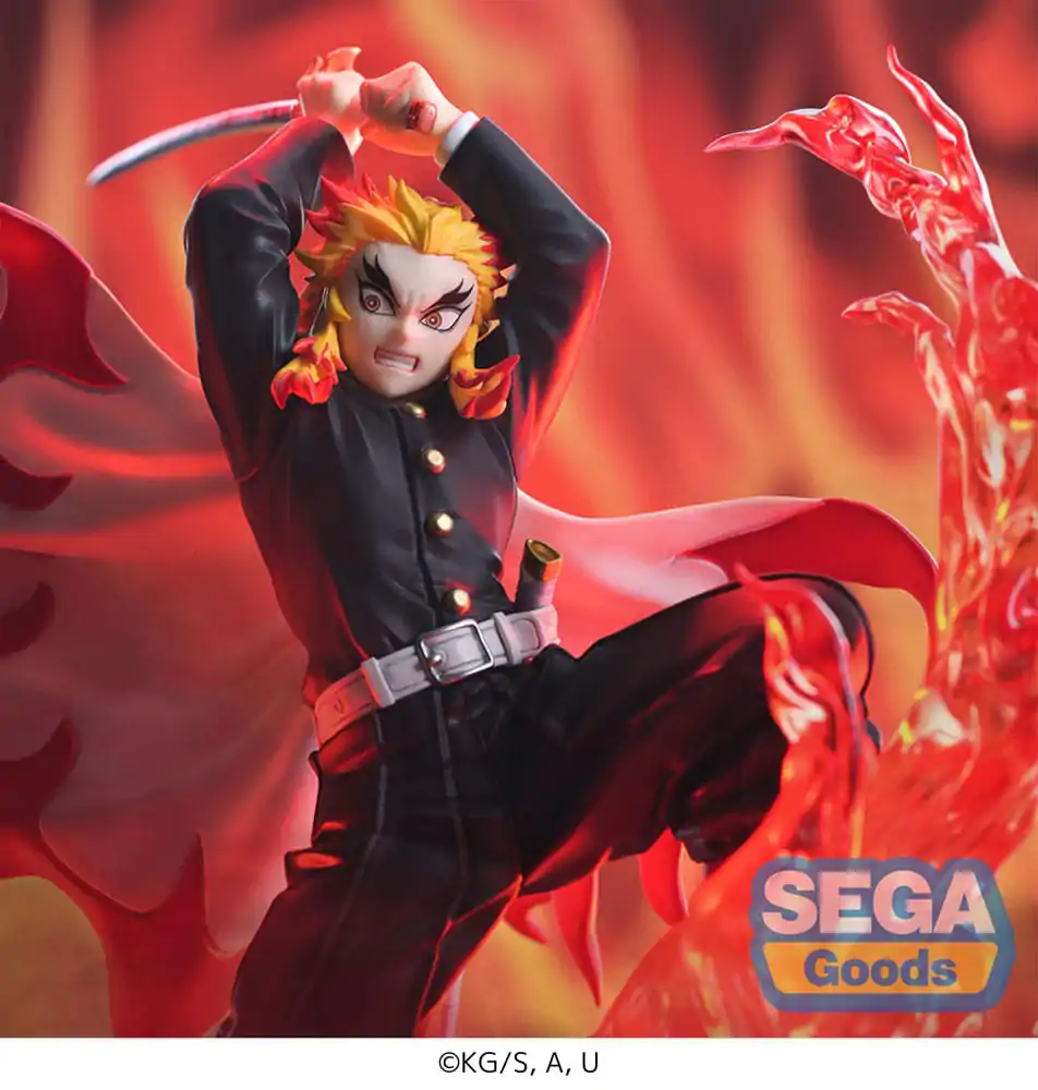 Demon Slayer: Kimetsu no Yaiba Xross Link Anime PVC kip Kyojuro Rengoku 15 cm fotografija proizvoda