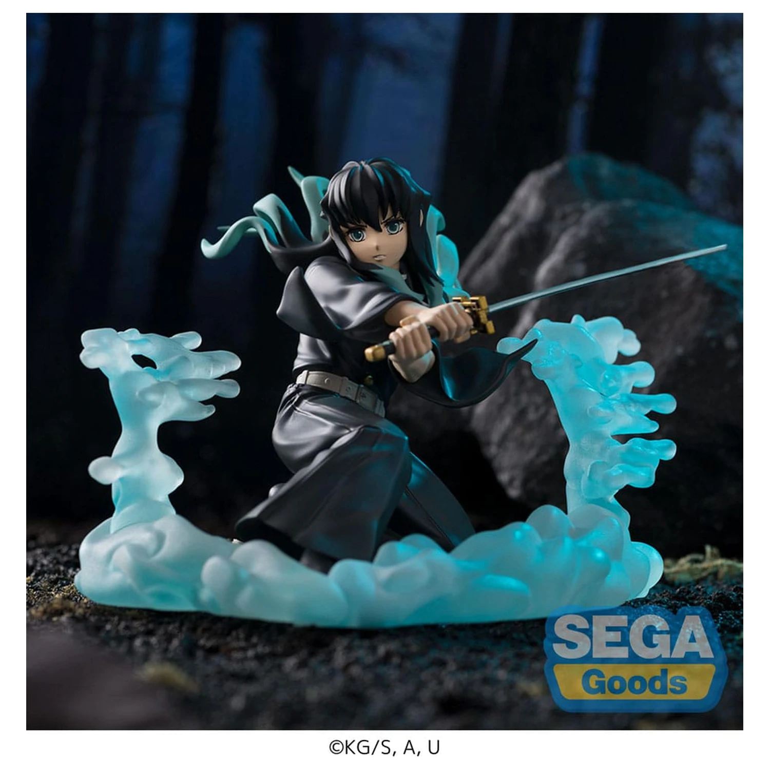 Demon Slayer: Kimetsu no Yaiba Xross Link Anime PVC kipić Muichiro Tokito Hashira Training Arc 11 cm fotografija proizvoda