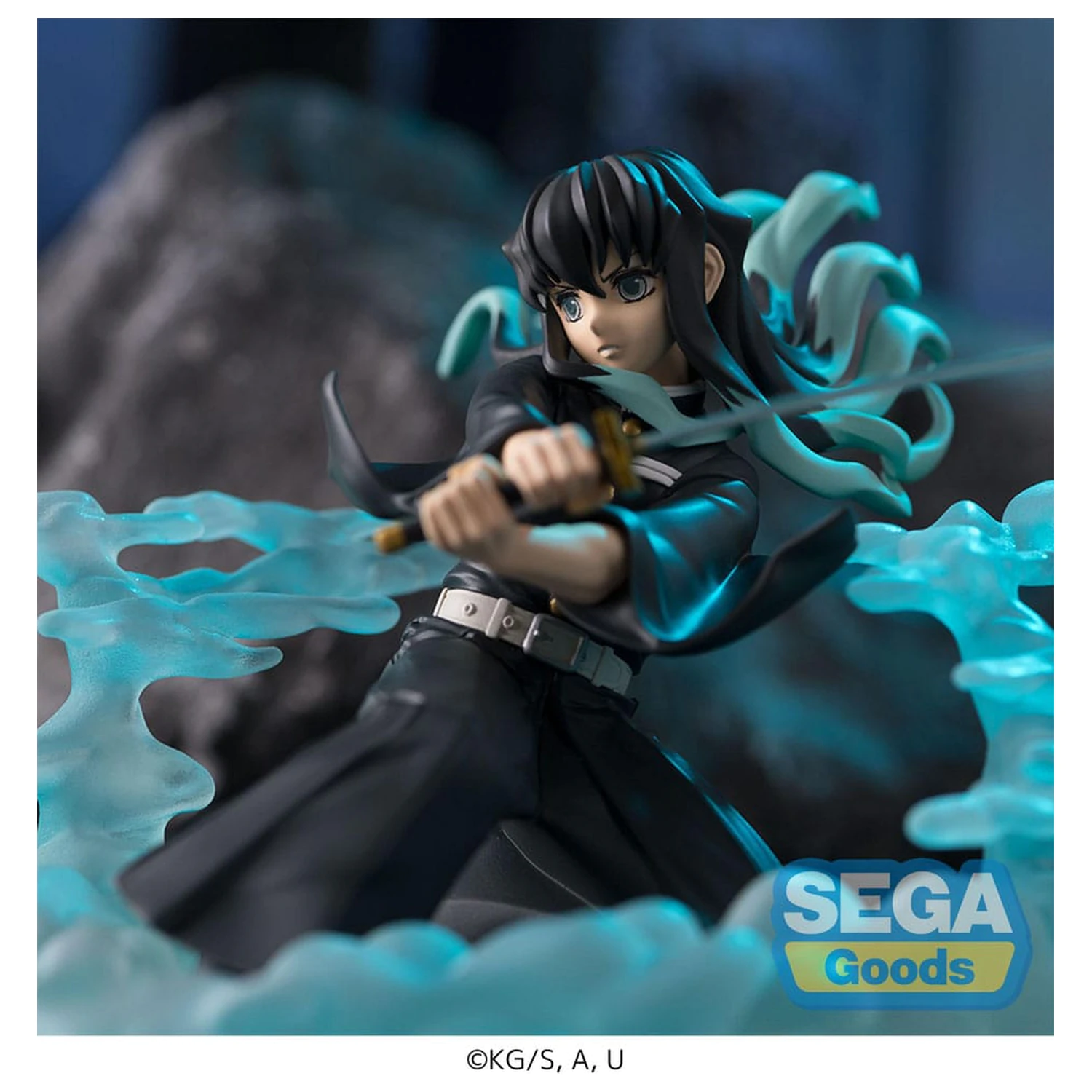 Demon Slayer: Kimetsu no Yaiba Xross Link Anime PVC kipić Muichiro Tokito Hashira Training Arc 11 cm fotografija proizvoda