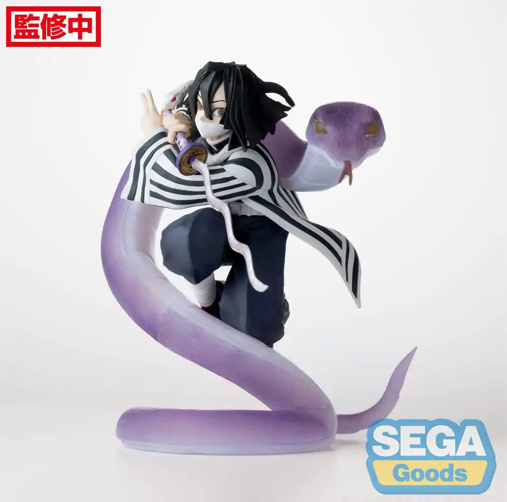 Demon Slayer: Kimetsu no Yaiba Xross Link Anime PVC Kip Obanai Iguro Hashira Training Arc 14 cm fotografija proizvoda