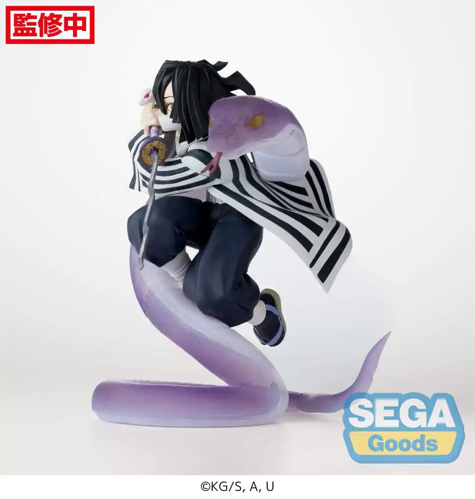 Demon Slayer: Kimetsu no Yaiba Xross Link Anime PVC Kip Obanai Iguro Hashira Training Arc 14 cm fotografija proizvoda