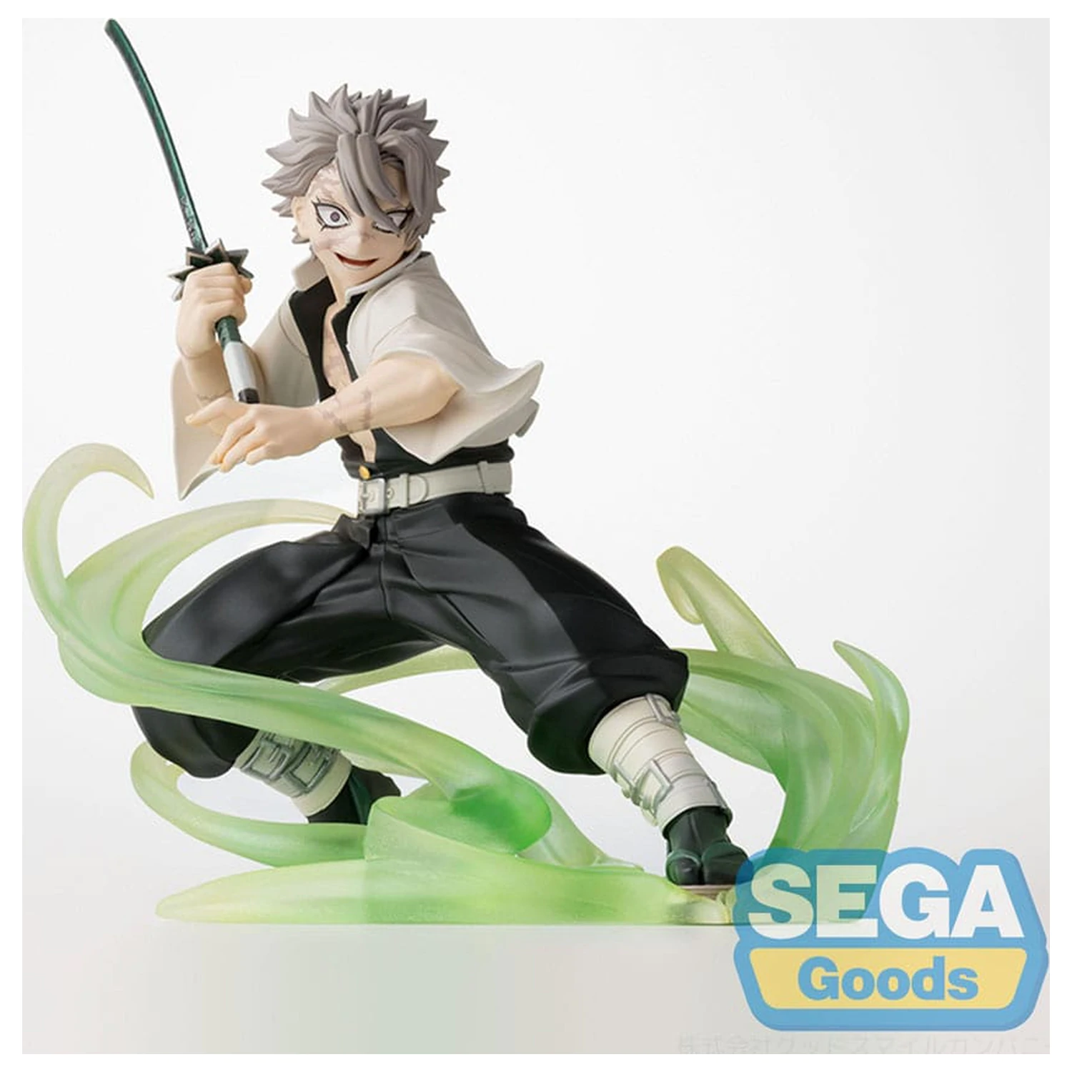 Demon Slayer: Kimetsu no Yaiba Xross Link Anime PVC kipić Sanemi Shinazugawa Hashira Training Arc 12 cm fotografija proizvoda
