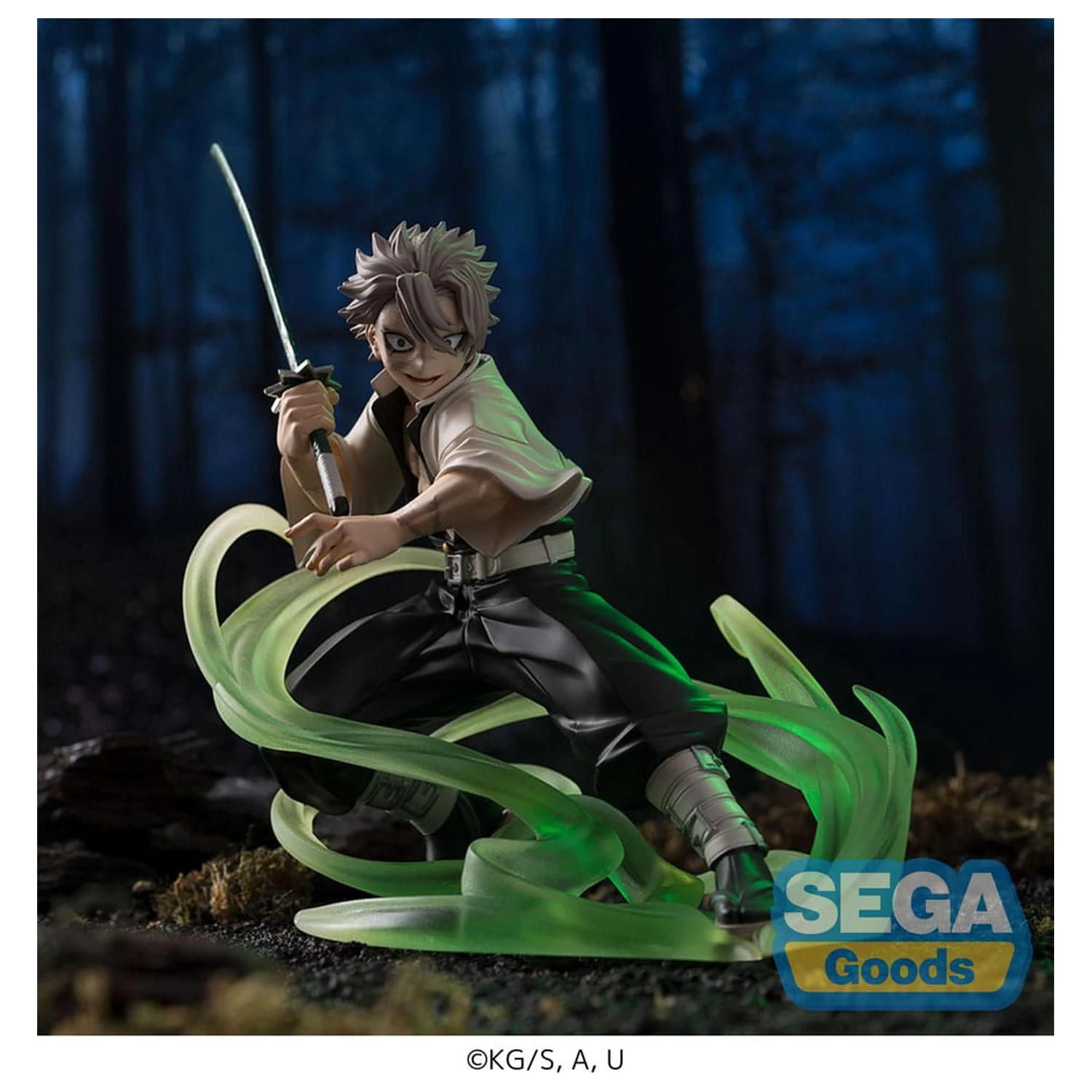 Demon Slayer: Kimetsu no Yaiba Xross Link Anime PVC kipić Sanemi Shinazugawa Hashira Training Arc 12 cm fotografija proizvoda