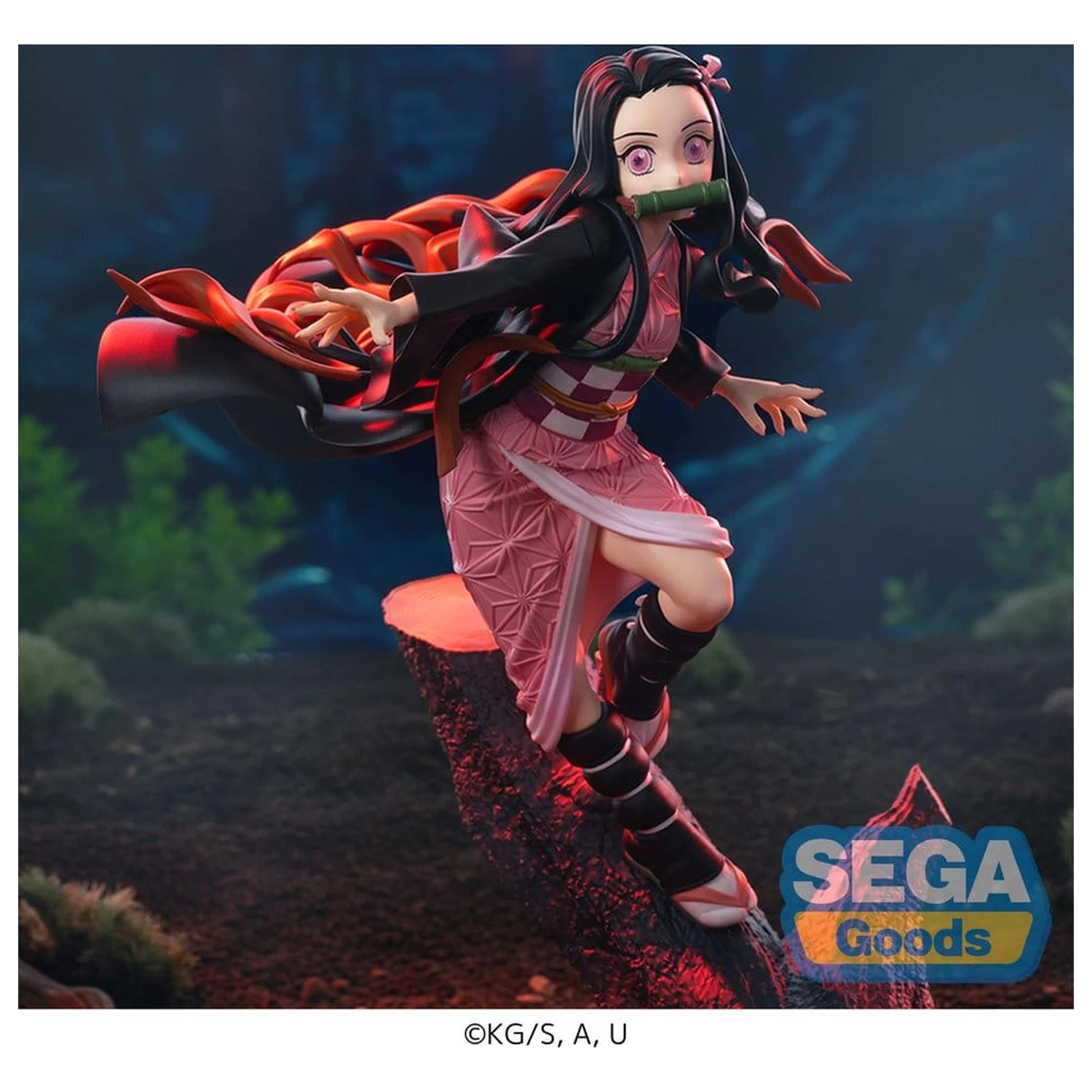 Demon Slayer: Kimetsu no Yaiba XrossLink PVC statua Nezuko Kamado 16 cm fotografija proizvoda