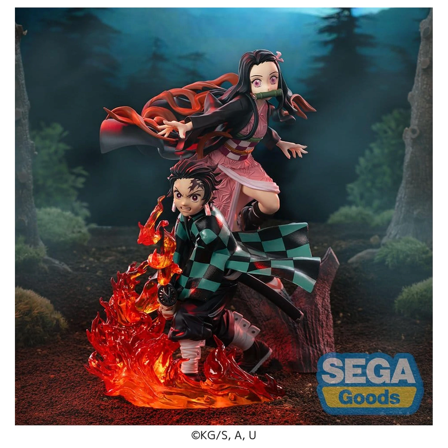 Demon Slayer: Kimetsu no Yaiba XrossLink PVC statua Nezuko Kamado 16 cm fotografija proizvoda