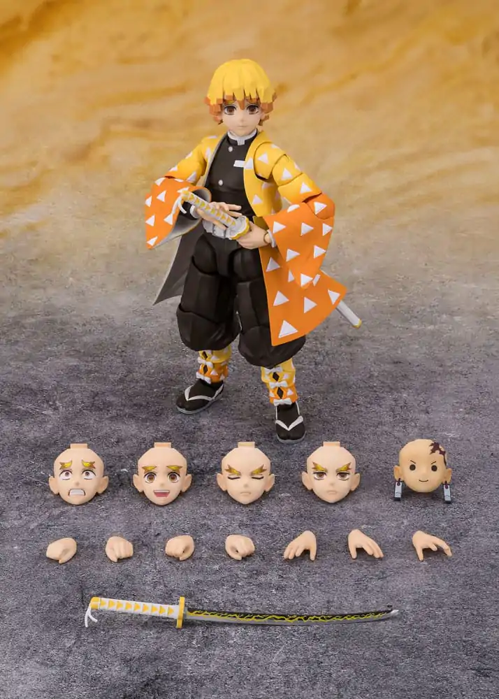 Demon Slayer Kimetsu no Yaiba Zenitsu Agatsuma S.H. Figuarts figura 14 cm fotografija proizvoda