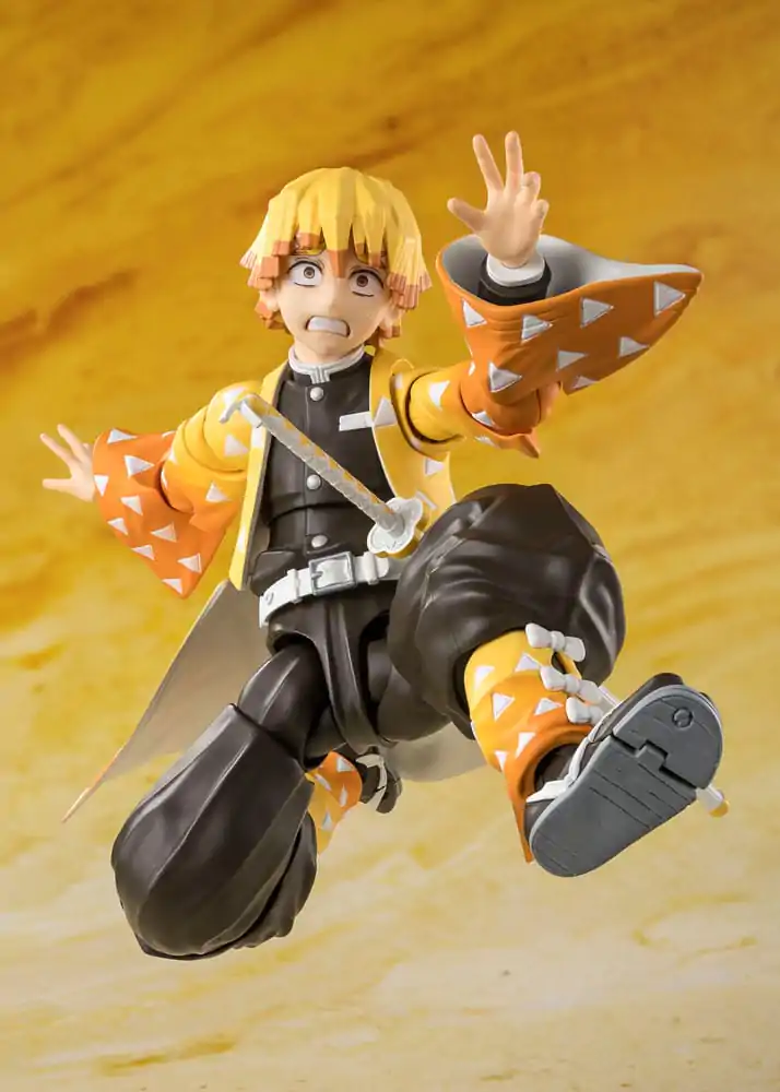 Demon Slayer Kimetsu no Yaiba Zenitsu Agatsuma S.H. Figuarts figura 14 cm fotografija proizvoda