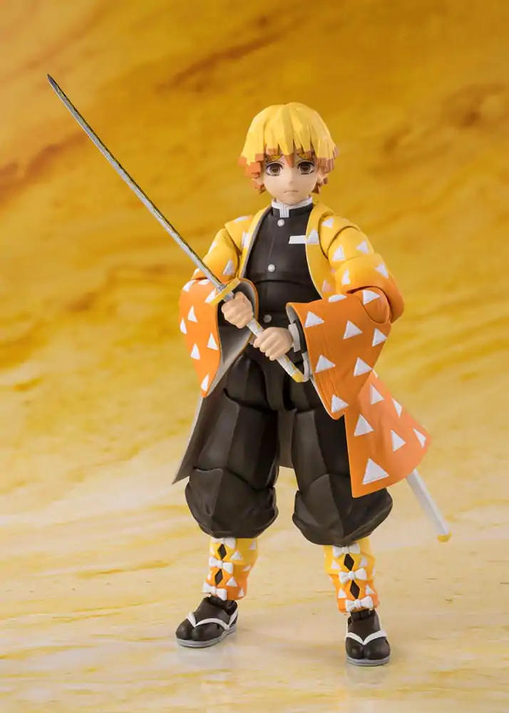 Demon Slayer Kimetsu no Yaiba Zenitsu Agatsuma S.H. Figuarts figura 14 cm fotografija proizvoda