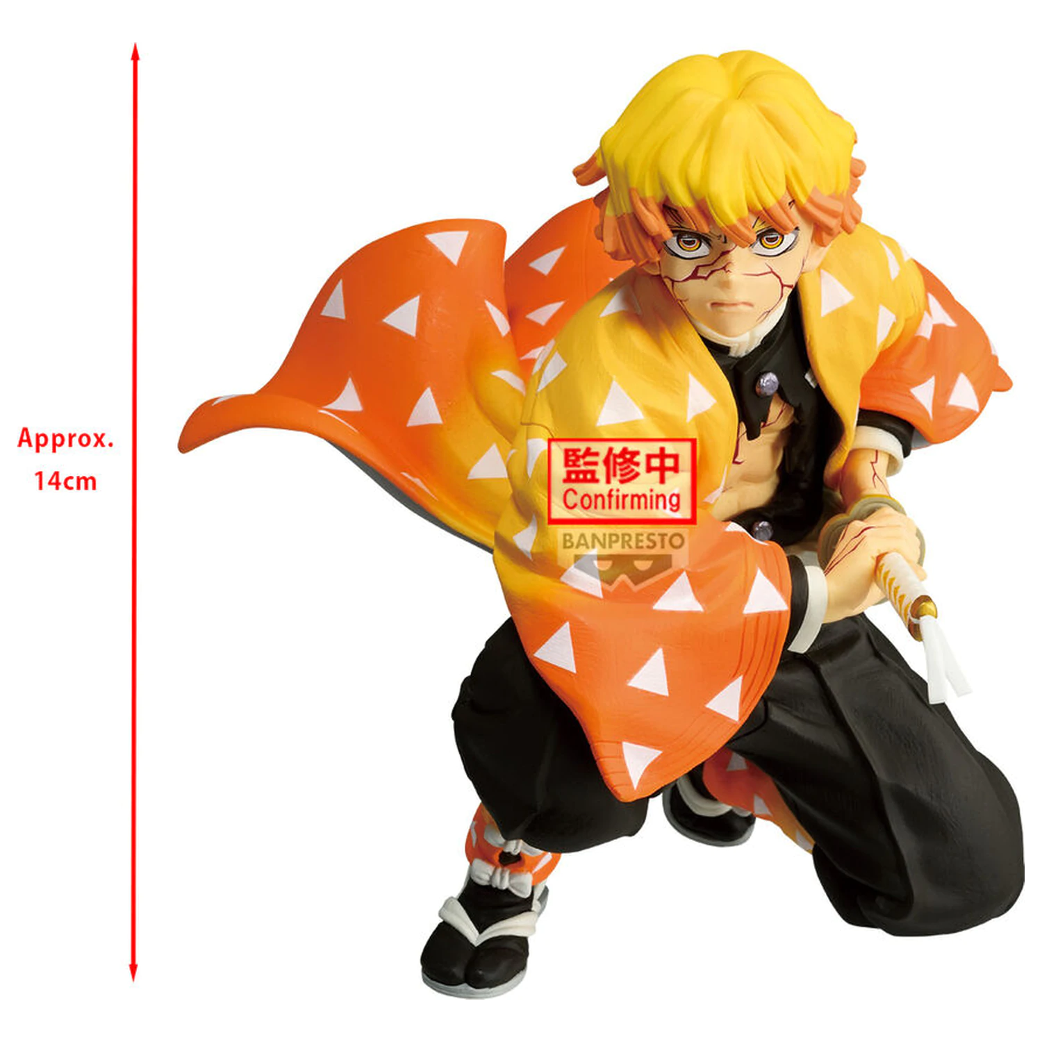 Demon Slayer Maximatic Zenitsu Agatsuma figura 14 cm fotografija proizvoda