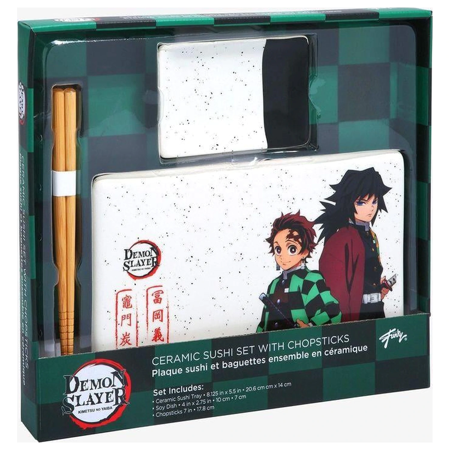 Demon Slayer set za sushi Tanjiro & Giyu fotografija proizvoda