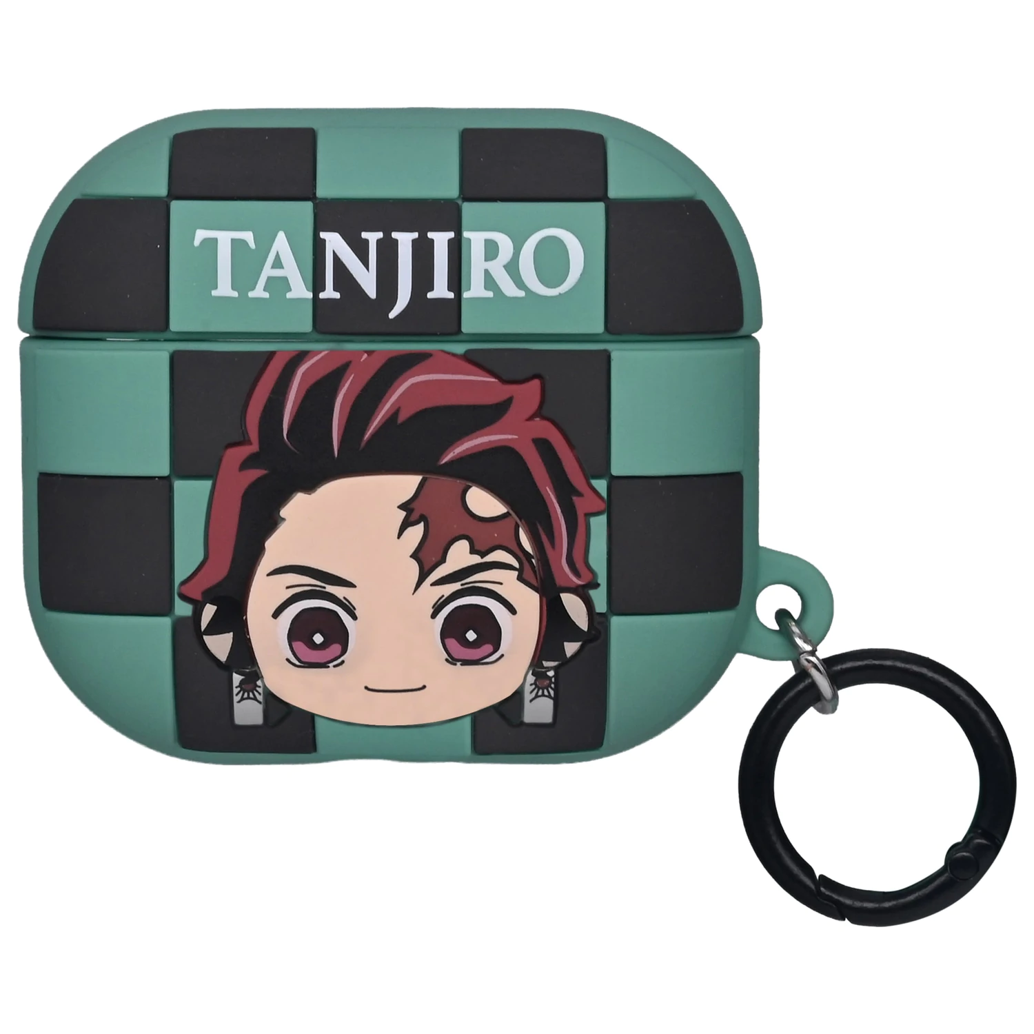 DEMON SLAYER Tanjiro 3D pjenasta torbica za AirPods slušalice s kopčom fotografija proizvoda