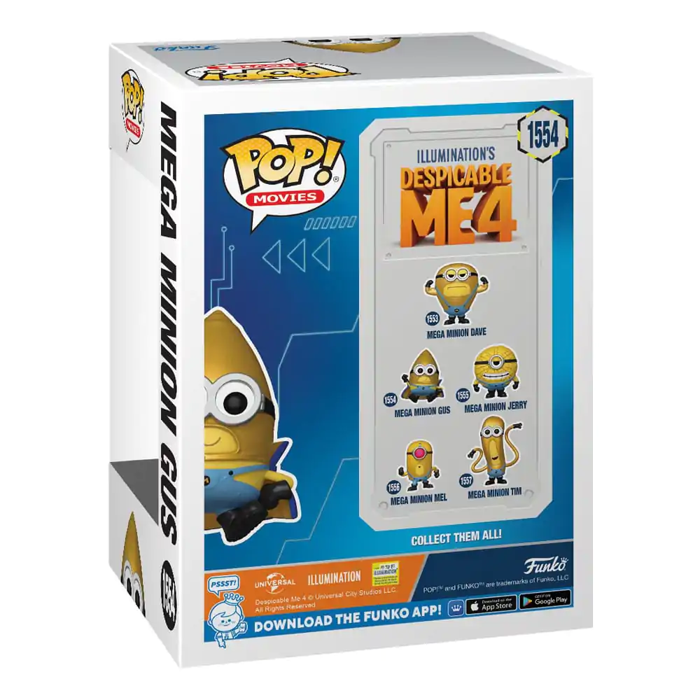 Despicable Me 4 Funko POP! Movies Vinilna figura Super Gus 9 cm fotografija proizvoda