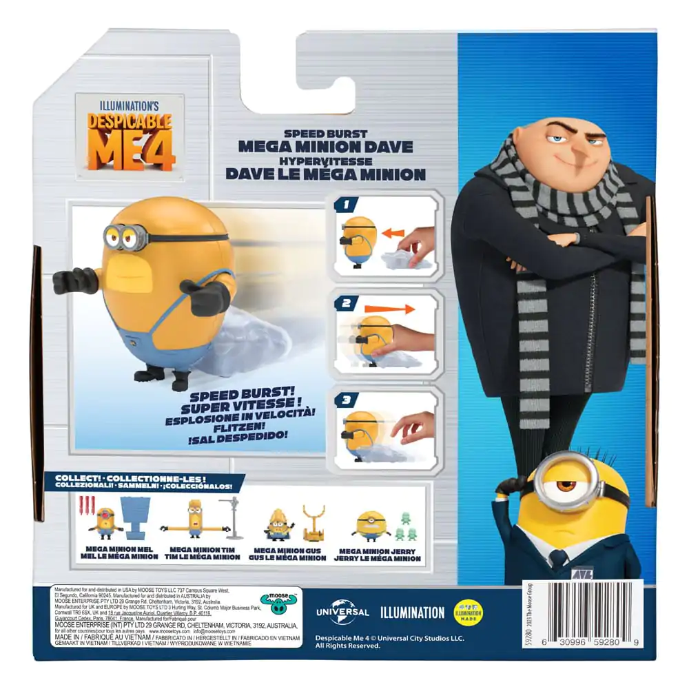 Despicable Me 4 Mega Minion akcijska figura Dave fotografija proizvoda