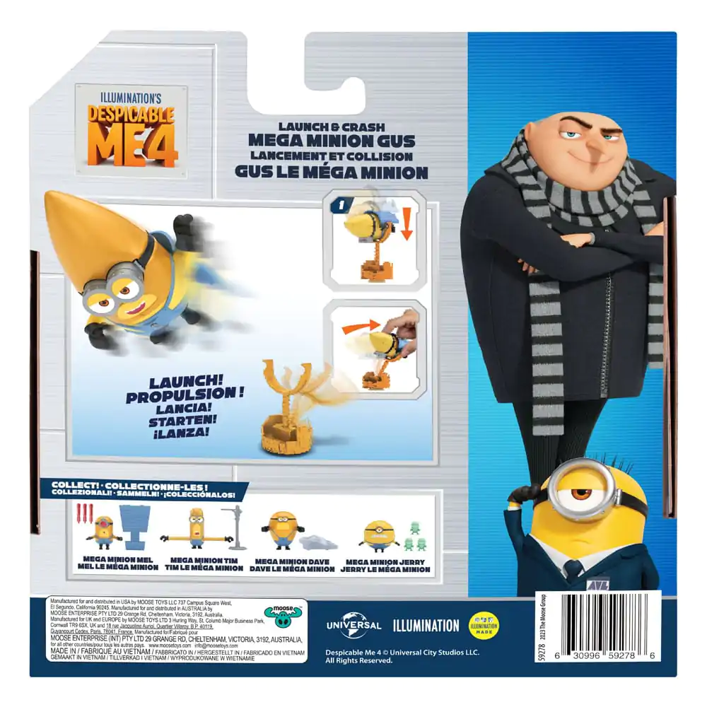 Despicable Me 4 Mega Minion akcijska figura Gus 10 cm fotografija proizvoda