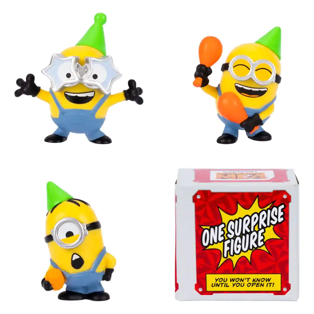 Despicable Me 4 Figure paket od 4 Party Bus 5 cm fotografija proizvoda