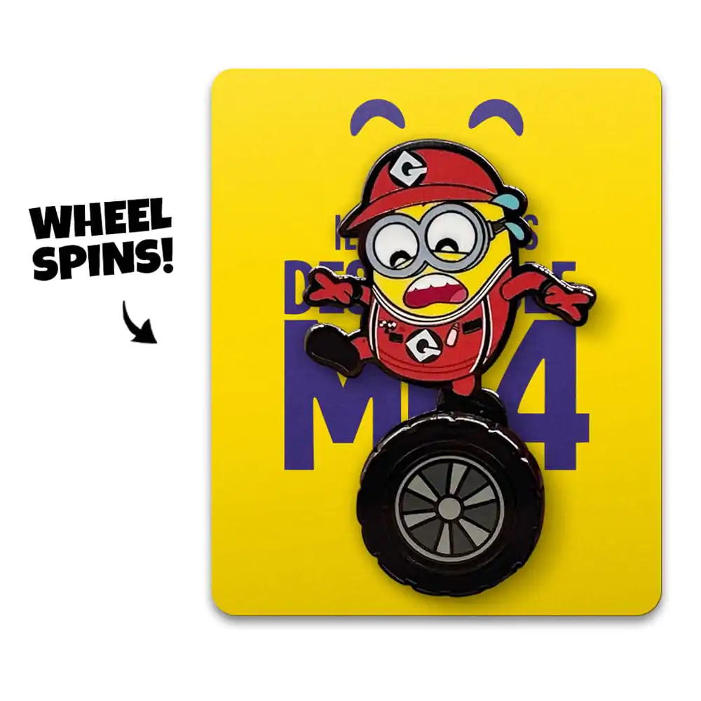 Despicable Me Pin Badge Tire Minion Spinning 5 cm fotografija proizvoda