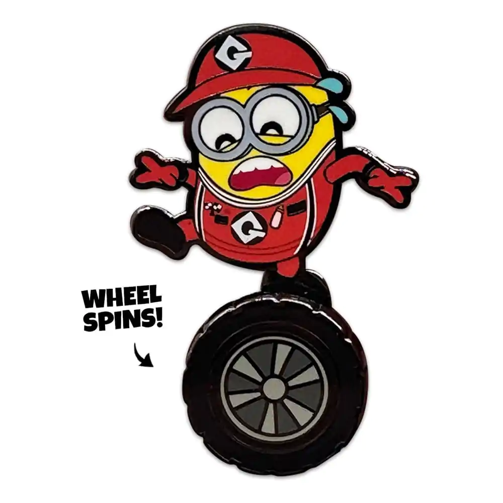 Despicable Me Pin Badge Tire Minion Spinning 5 cm fotografija proizvoda