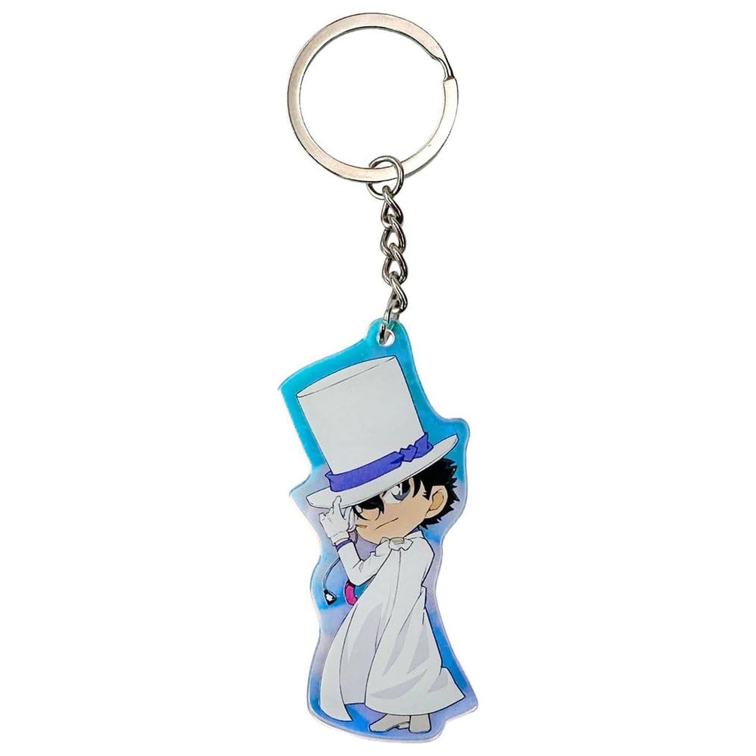 Detective Conan akrilni privjesak za ključeve Kaito Kid 7 cm fotografija proizvoda